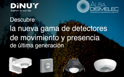 Nueva gama de detectores de presencia DINUY